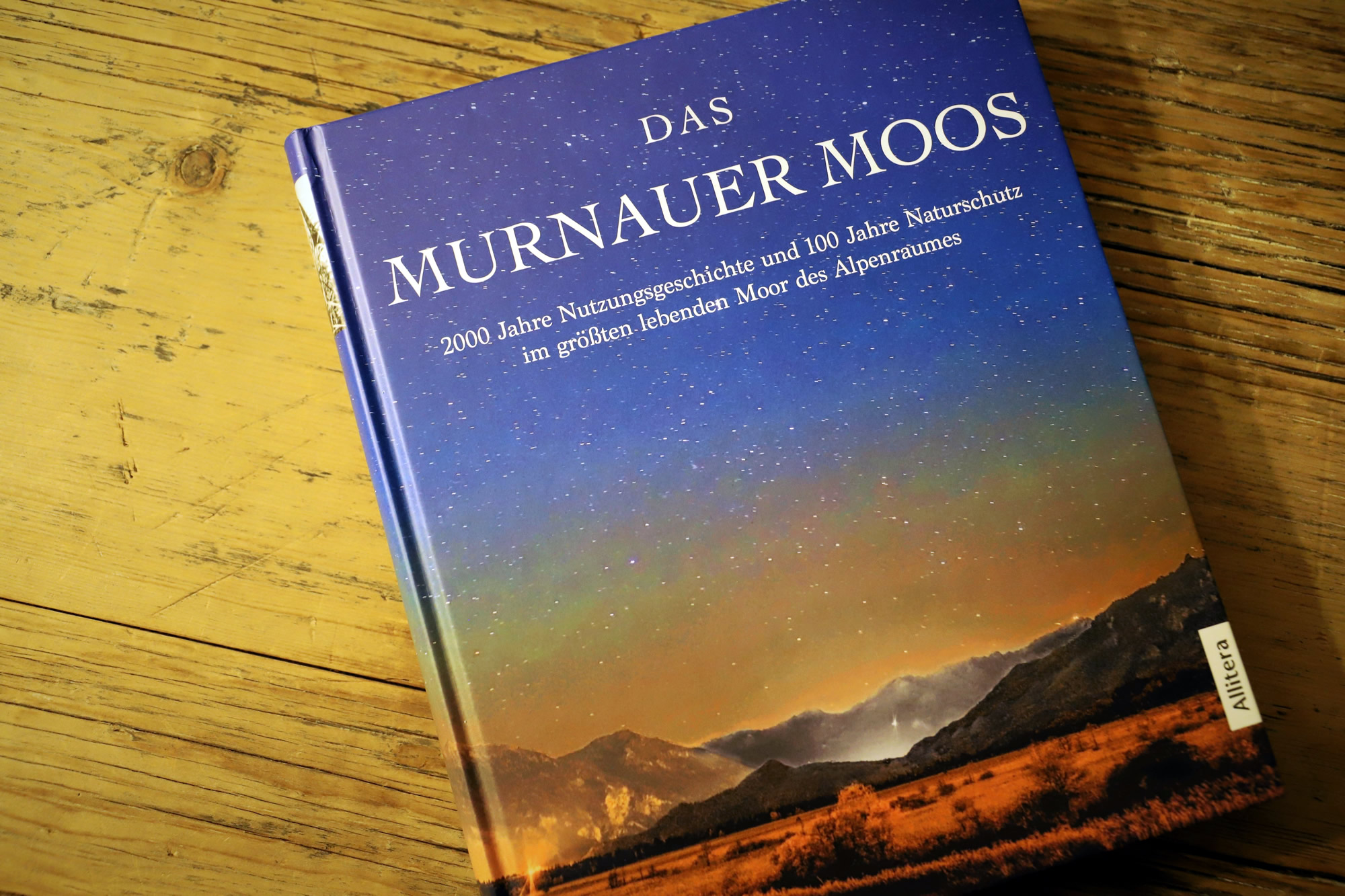 Peter Strohwasser, Das Murnauer Moos – 2000 Jahre Nutzungsgeschichte und 100 Jahre Naturschutz im größten lebenden Moor des Alpenraumes, 2018, Allitera Verlag, München, Foto: Knut Kuckel