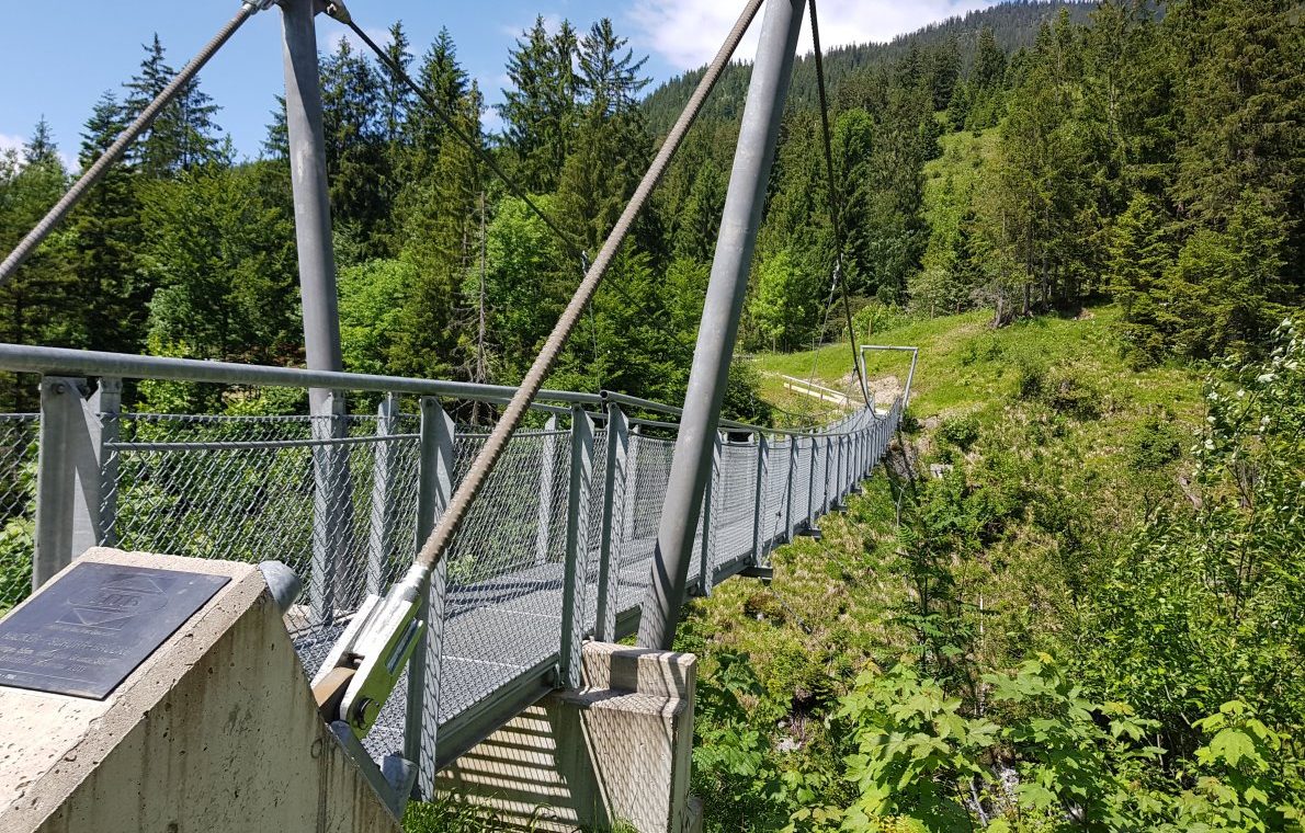 Partenkirchen – über die Fauk’nbruck zur Tannenhütte (Foto: Knut Kuckel)