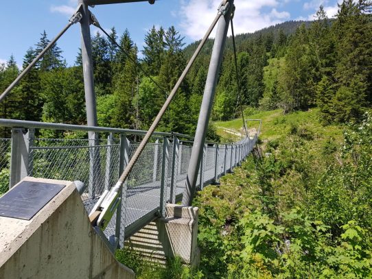 Partenkirchen – über die Fauk’nbruck zur Tannenhütte (Foto: Knut Kuckel)