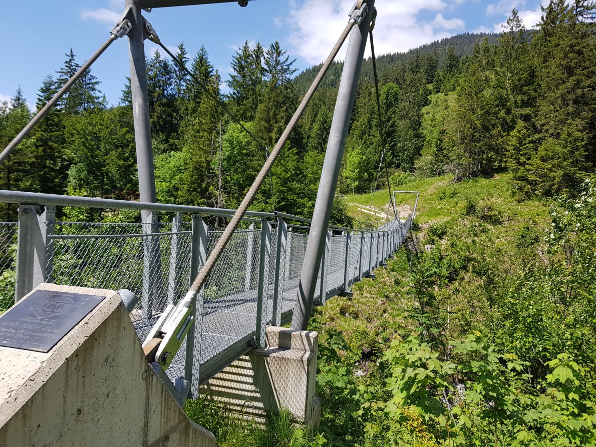 Partenkirchen – über die Fauk’nbruck zur Tannenhütte (Foto: Knut Kuckel)