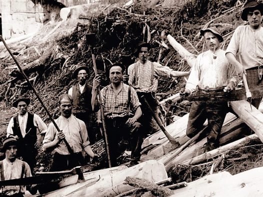 Aufnahmen des Bauernfotografen Josef Schöpf (Foto: Knut Kuckel)