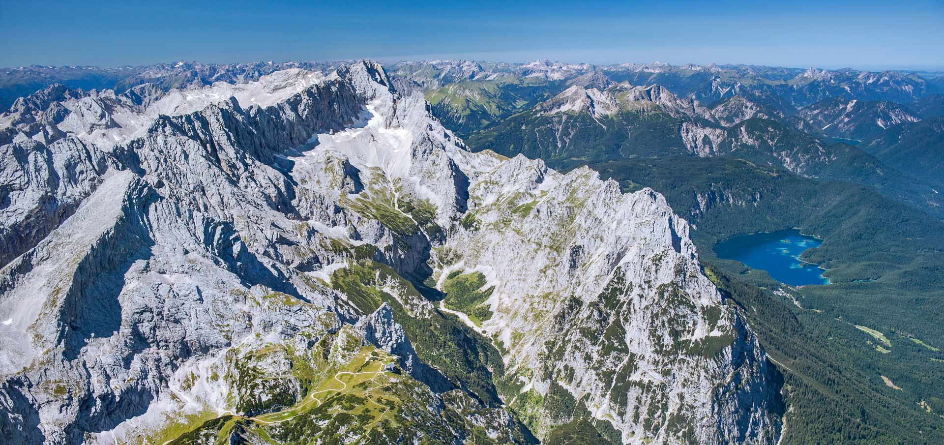 Zugspitzmassiv (Foto: Knut Kuckel)