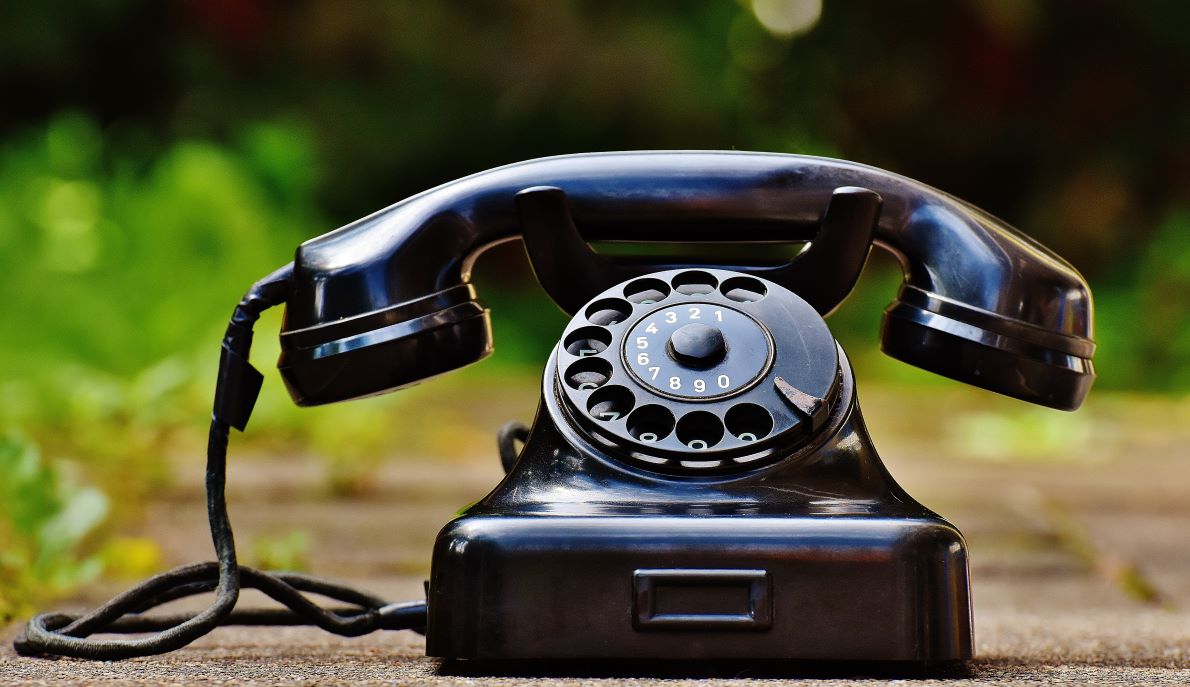 Das alte Telefon, Foto von Pexels
