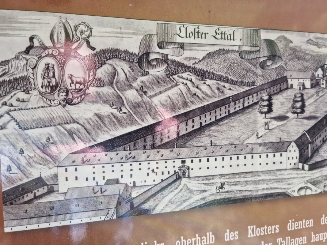 Kloster Ettal in den Ammergauer Alpen. Foto: Knut Kuckel