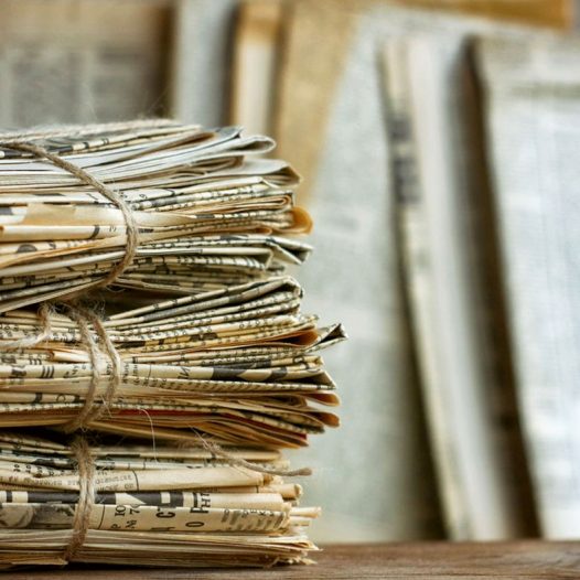 Zeitungen und Zeitschriften waren die Hauptquellen für Nachrichten und Informationen. (Foto: Knut Kuckel)