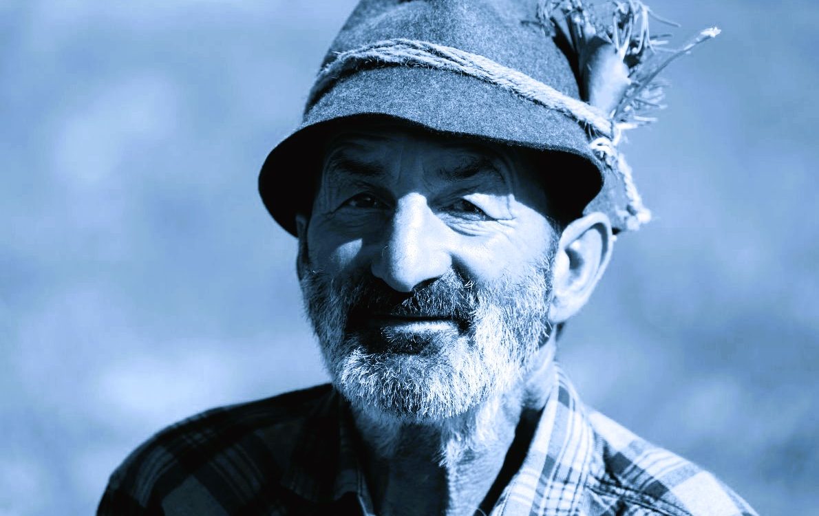 Mensch am Berg (Knut Kuckel)