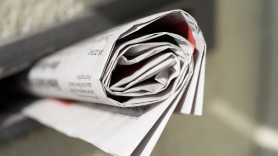 Lokalzeitung unter Druck (Foto: Knut Kuckel)