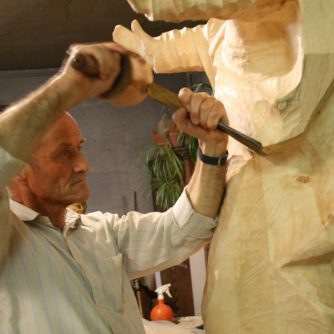 Bildhauer Siegfried Krismer (Foto: Knut Kuckel)